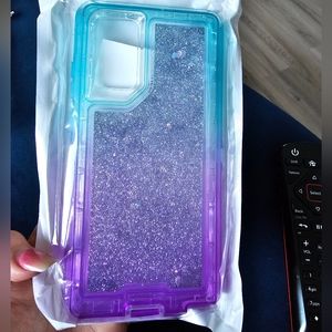Ombre Turquoise & Purple CASE for Samsung Galaxy Note 20.
